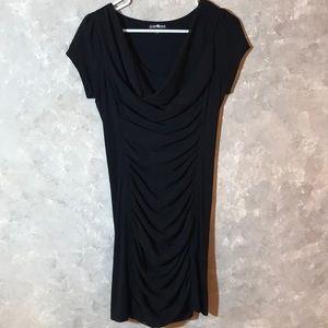 NWOT Express black cocktail dress.